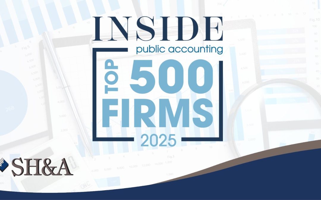 SH&A Named one of Nation’s Top 500 CPA Firms for 2025